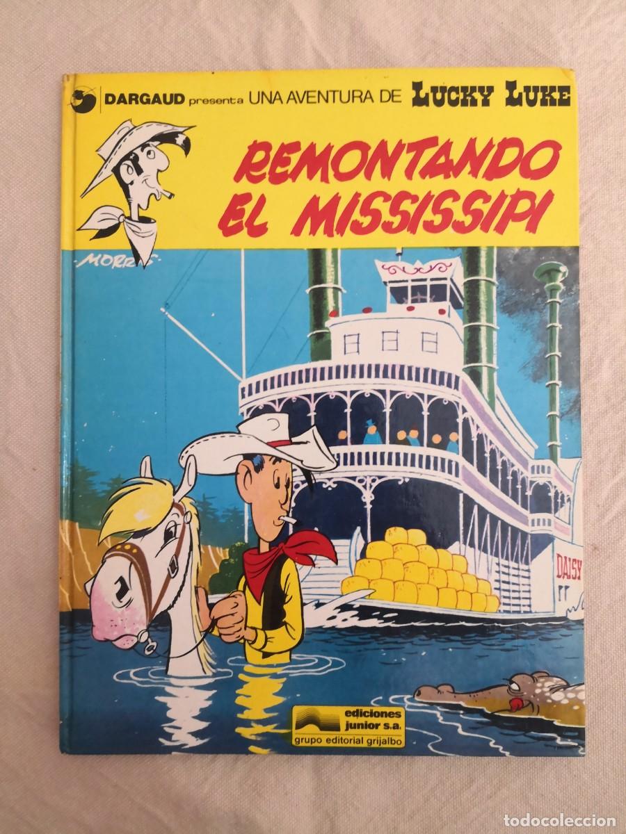C&oacute;mics: LUCKY LUKE COMIC REMONTANDO EL MISSISSIPI EDICIONES JUNIOR - Foto 1