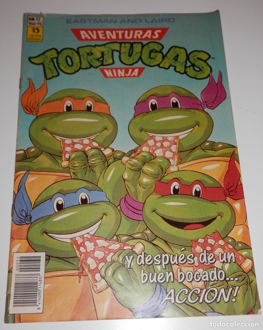 C&oacute;mics: COMICS/ TEBEO DE LAS AVENTURAS TORTUGAS NINJA - Foto 1
