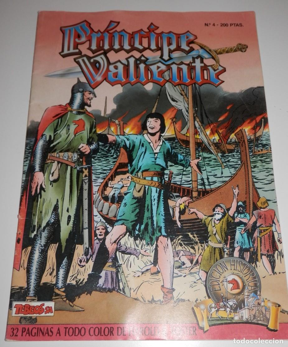 C&oacute;mics: TEBEO /COMICS - PRINCIPE VALIENTE N&ordm; 4 - Foto 1