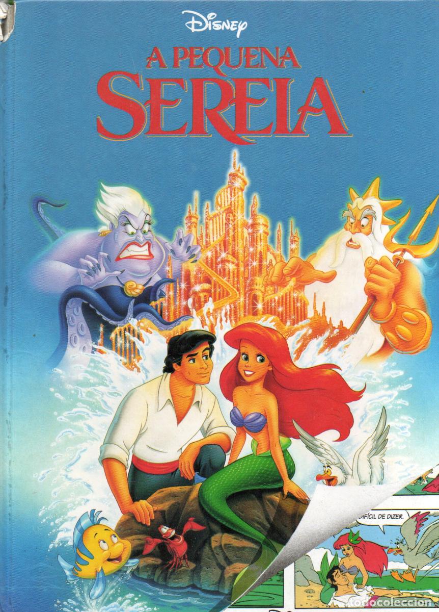 Comics: DISNEY, A PEQUE&Ntilde;A SEREIA, 48 PAGINAS COLOR, TAPAS DURAS, BEASCOA INTERNACIONAL. 1994