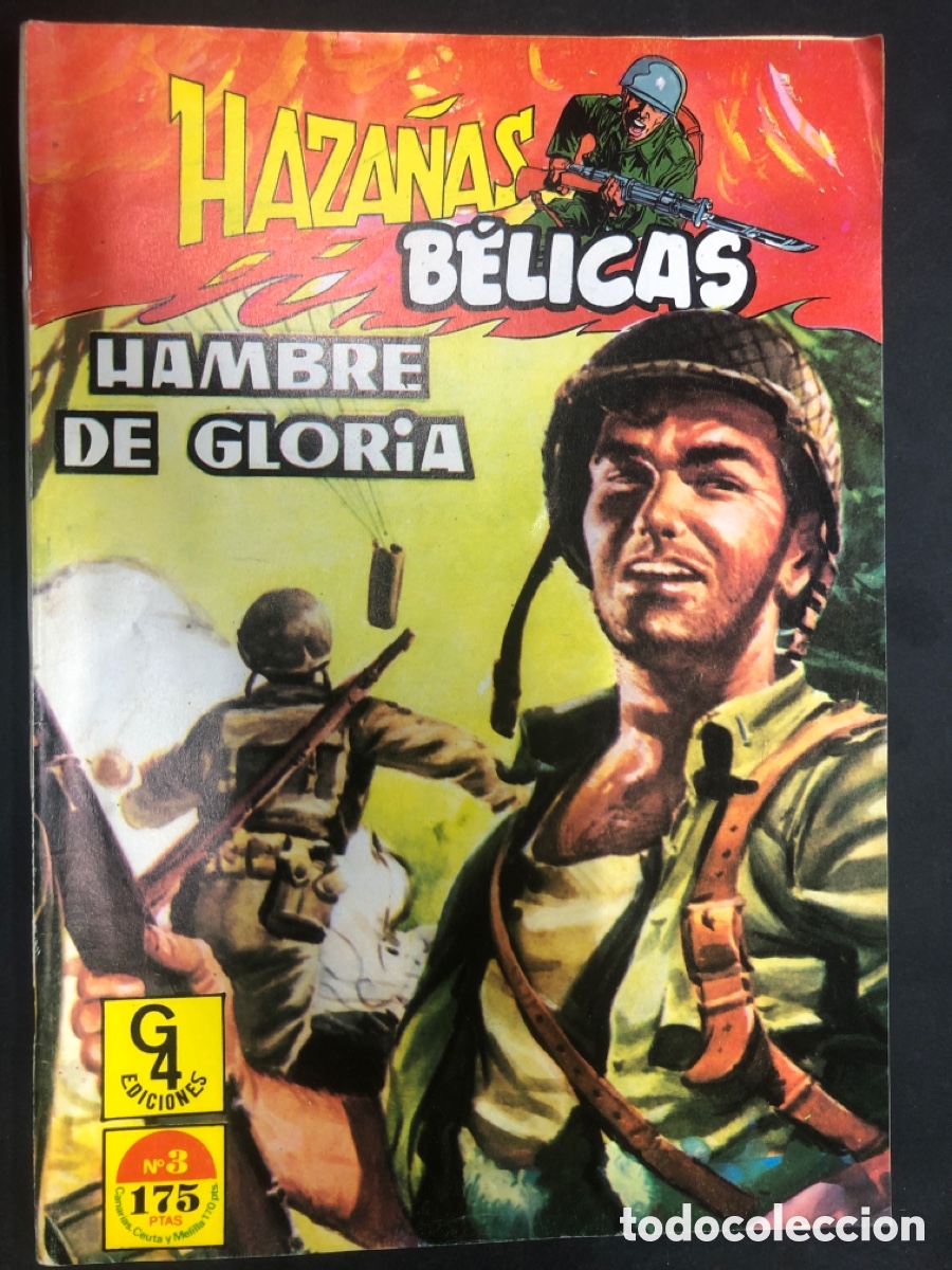 C&oacute;mics: COMIC HAZA&Ntilde;AS BELICAS N&ordm; 3 EDICIONES G4 - Foto 1