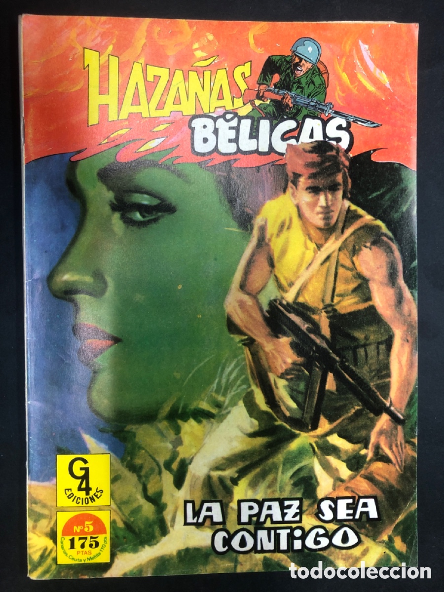 C&oacute;mics: COMIC HAZA&Ntilde;AS BELICAS N&ordm; 5 EDICIONES G4 - Foto 1