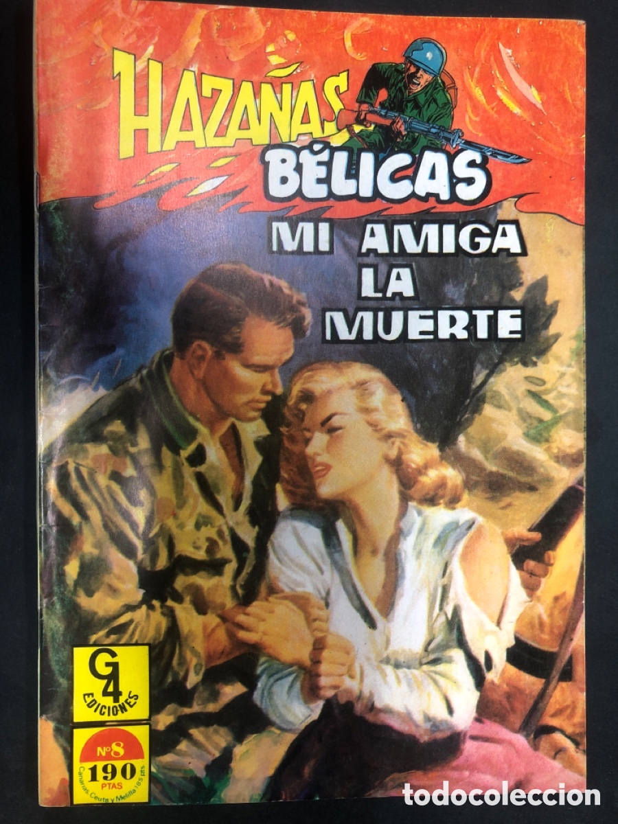 C&oacute;mics: COMIC HAZA&Ntilde;AS BELICAS N&ordm; 8 EDICIONES G4 - Foto 1
