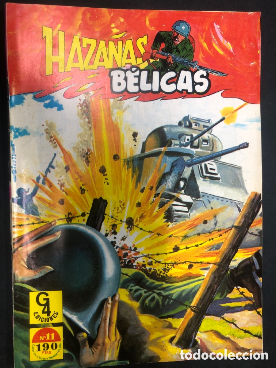 C&oacute;mics: COMIC HAZA&Ntilde;AS BELICAS N&ordm; 11 EDICIONES G4 - Foto 1