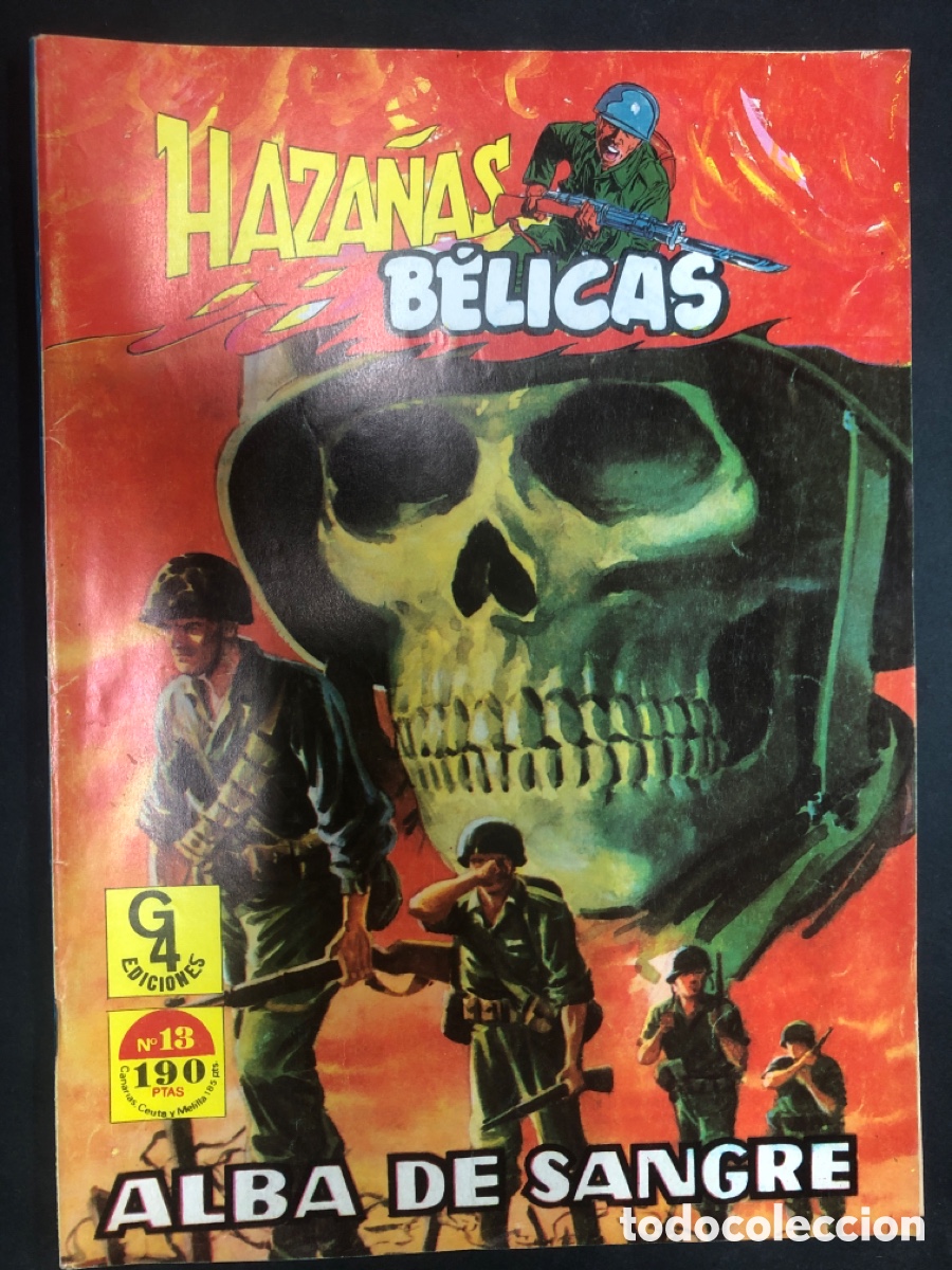 C&oacute;mics: COMIC HAZA&Ntilde;AS BELICAS N&ordm; 13 EDICIONES G4 - Foto 1