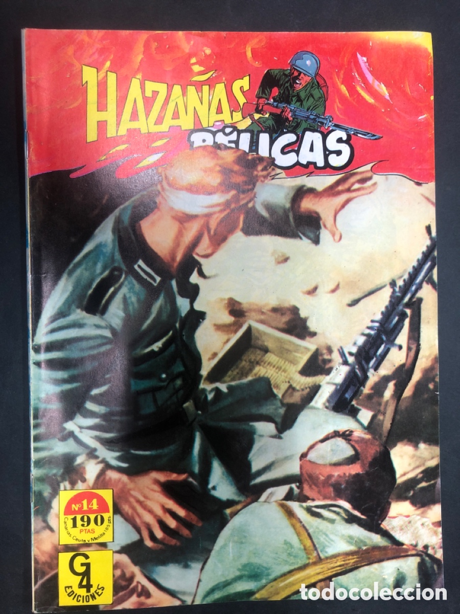 C&oacute;mics: COMIC HAZA&Ntilde;AS BELICAS N&ordm; 14 EDICIONES G4 - Foto 1