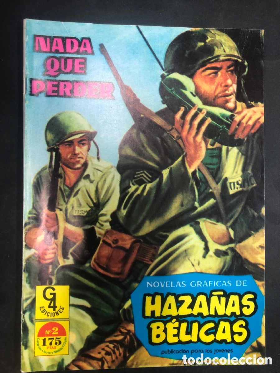 C&oacute;mics: COMIC HAZA&Ntilde;AS BELICAS N&ordm; 2 EDICIONES G4 - Foto 1