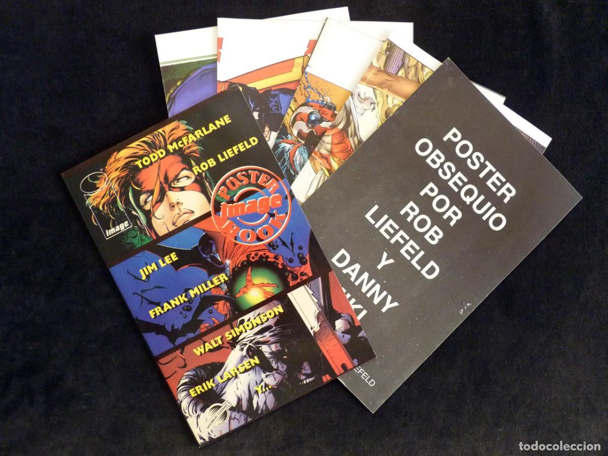 C&oacute;mics: LOTE DE 11 COMICS VARIADOS + CARPETA CON 6 POSTERS. VARIAS EDITORIALES - Foto 2
