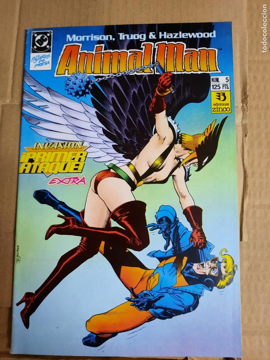 C&oacute;mics: ANIMAL MAN N&ordm; 5 - ED. ZINCO - Foto 1