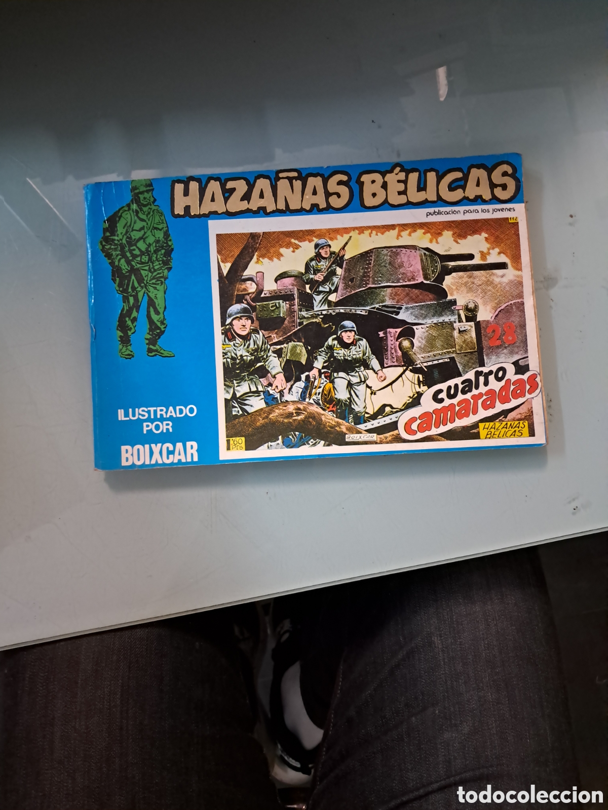 Comics: Haza&ntilde;as b&eacute;licas, cuatro camaradas,Boixcar, n&uacute;meros 141,142,143,144