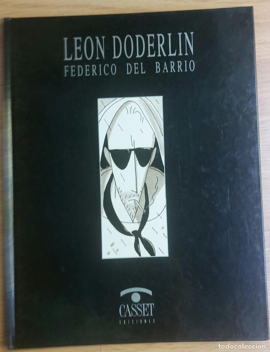 C&oacute;mics: LEON DODERLIN : FEDERICO DEL BARRIO - CASSET EDICIONES - CARTON&Eacute; - 1991 - Foto 1