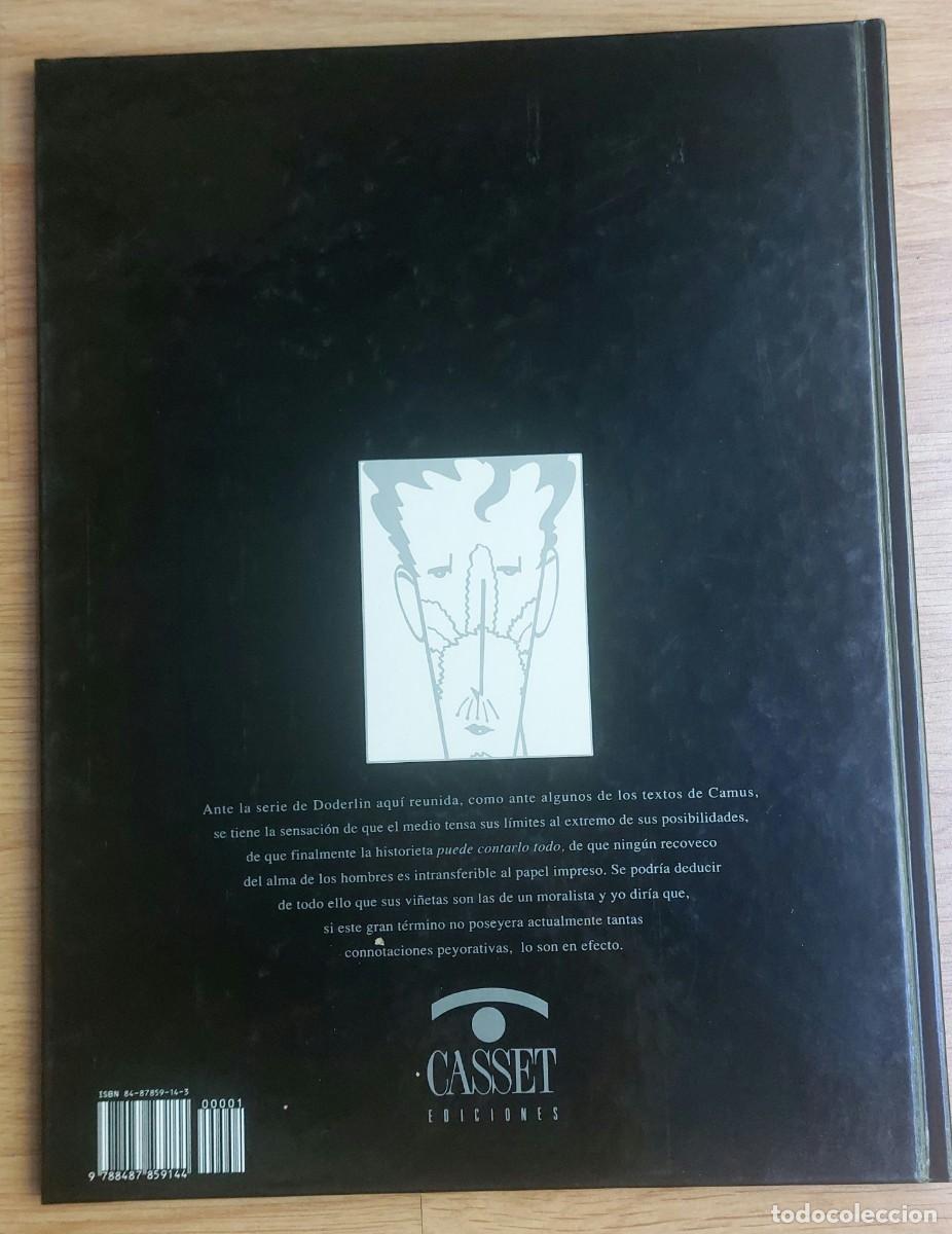 C&oacute;mics: LEON DODERLIN : FEDERICO DEL BARRIO - CASSET EDICIONES - CARTON&Eacute; - 1991 - Foto 2