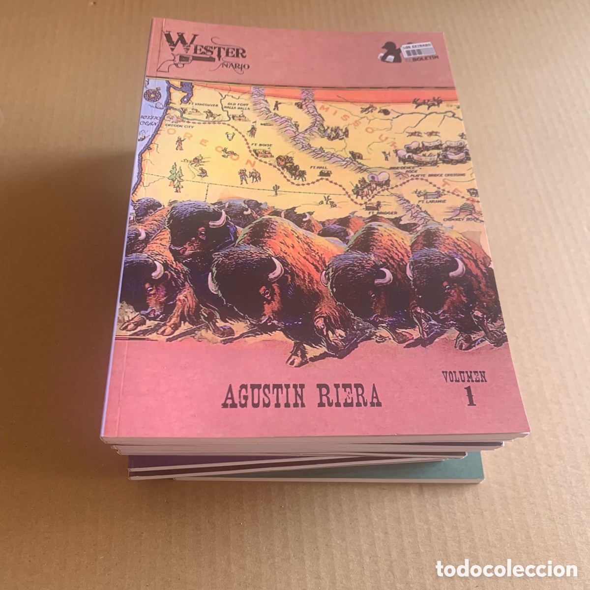Comics : Lote westernario agustin riera numero volumen 1-2-3-4-5-6-7-7 bis-8-9-10-11-12-13