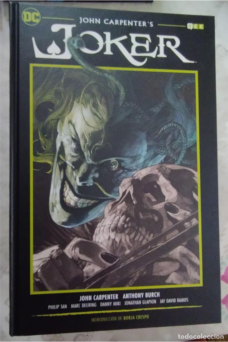C&oacute;mics: JOKER JOHN CARPENTER ANTHONY BURCH DC ECC PASTA DURA - Foto 1