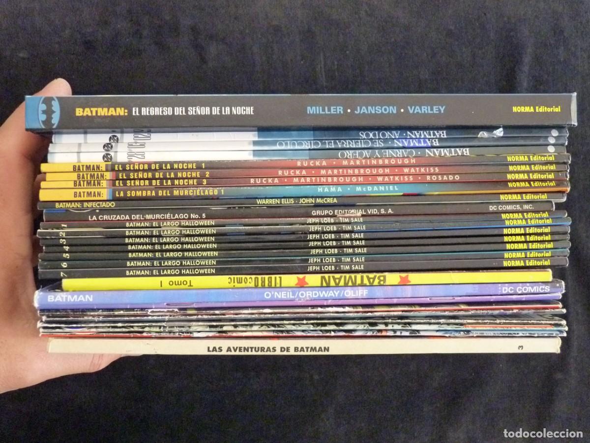 C&oacute;mics: LOTE DE 26 COMICS BATMAN. VARIAS EDITORIALES Y SERIES. LEER - Foto 2