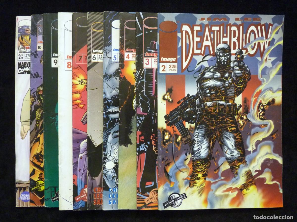 C&oacute;mics: LOTE DE 10 COMICS, DEATHBLOW. ED. IMAGE. VARIAS SERIES. LEER - Foto 1