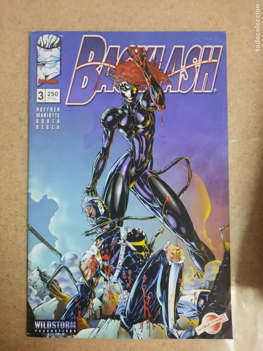 C&oacute;mics: BACKLASH N&ordm; 1 AL 18 - ED. IMAGEN COMIC - COMPLETA!!! - Foto 3