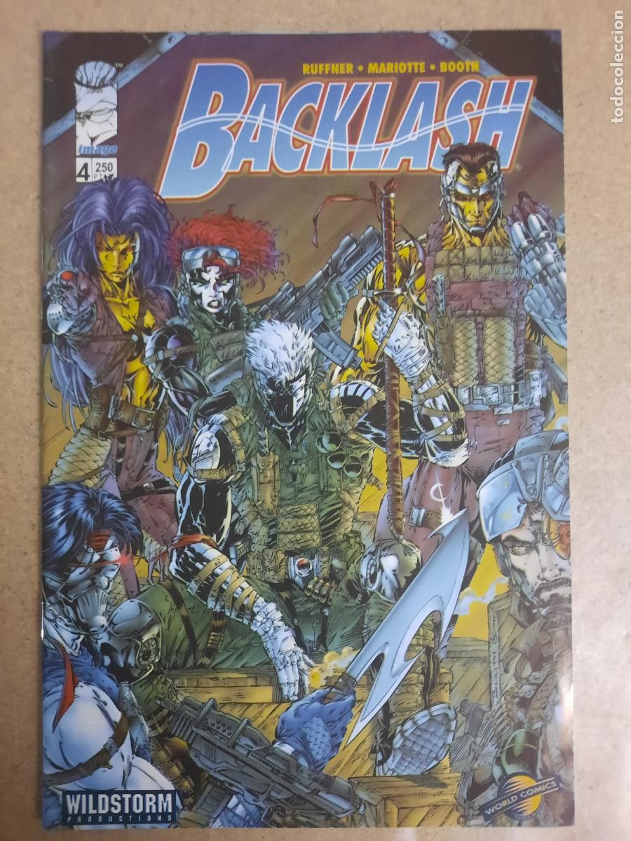 C&oacute;mics: BACKLASH N&ordm; 1 AL 18 - ED. IMAGEN COMIC - COMPLETA!!! - Foto 4