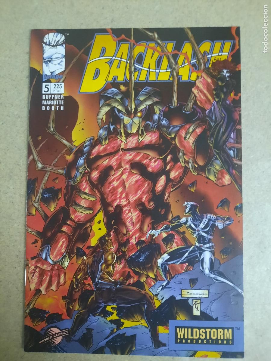 C&oacute;mics: BACKLASH N&ordm; 1 AL 18 - ED. IMAGEN COMIC - COMPLETA!!! - Foto 5