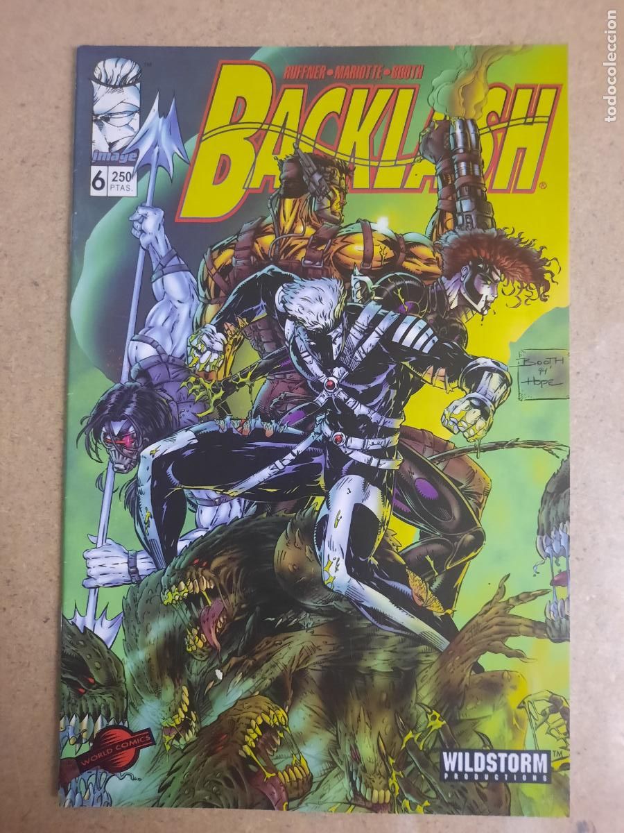 C&oacute;mics: BACKLASH N&ordm; 1 AL 18 - ED. IMAGEN COMIC - COMPLETA!!! - Foto 6