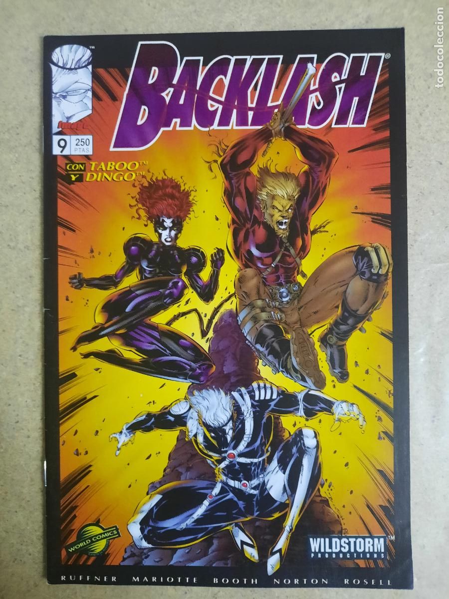 C&oacute;mics: BACKLASH N&ordm; 1 AL 18 - ED. IMAGEN COMIC - COMPLETA!!! - Foto 9