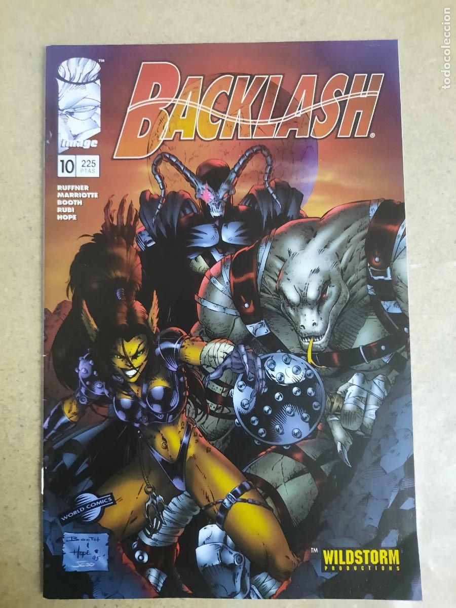 C&oacute;mics: BACKLASH N&ordm; 1 AL 18 - ED. IMAGEN COMIC - COMPLETA!!! - Foto 10