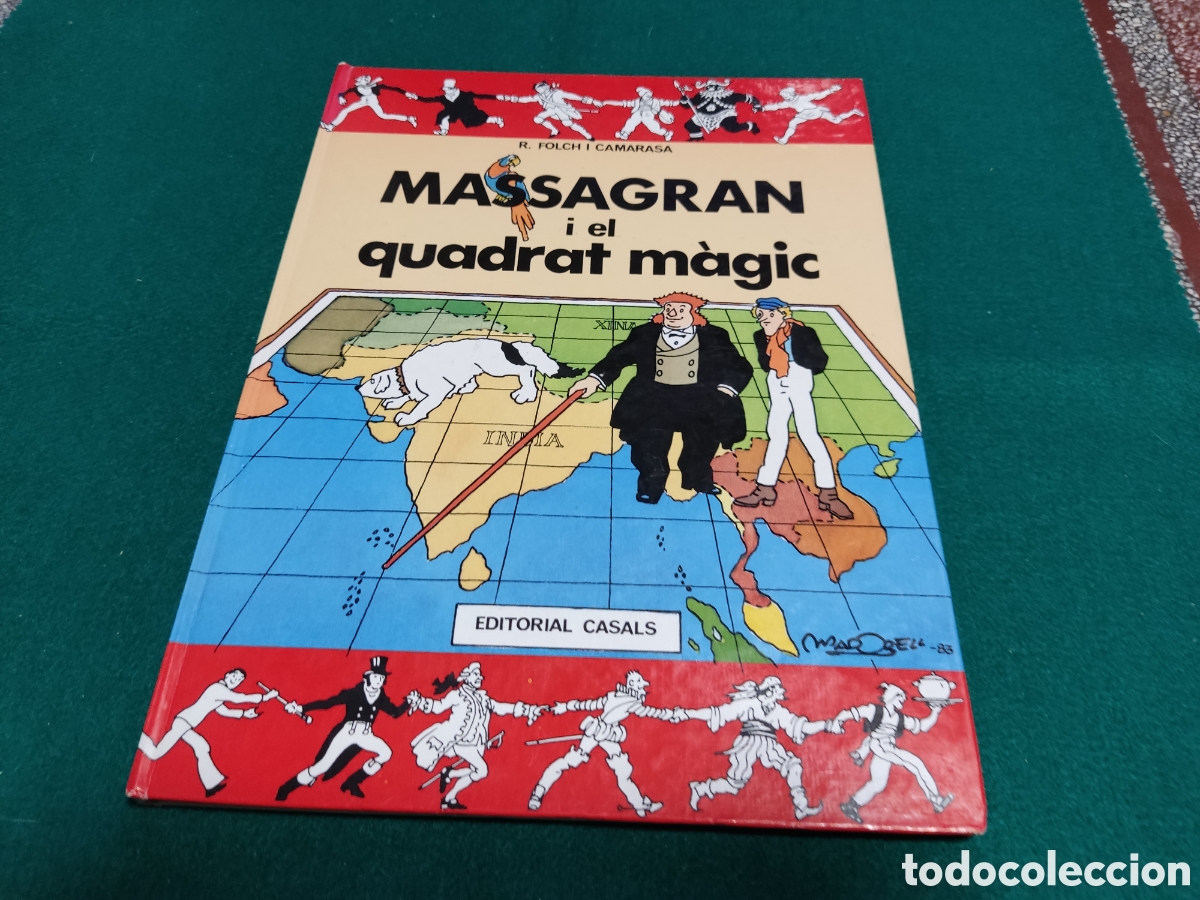 C&oacute;mics: C&oacute;mic massagran i el quadrat magic - Foto 1