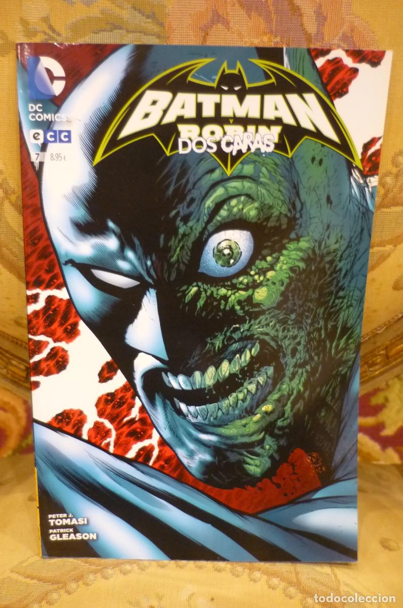 C&oacute;mics: BATMAN Y ROBIN N&ordm; 7: DOS CARAS. DC C&Oacute;MICS. ECC EDICIONES 2014. - Foto 1