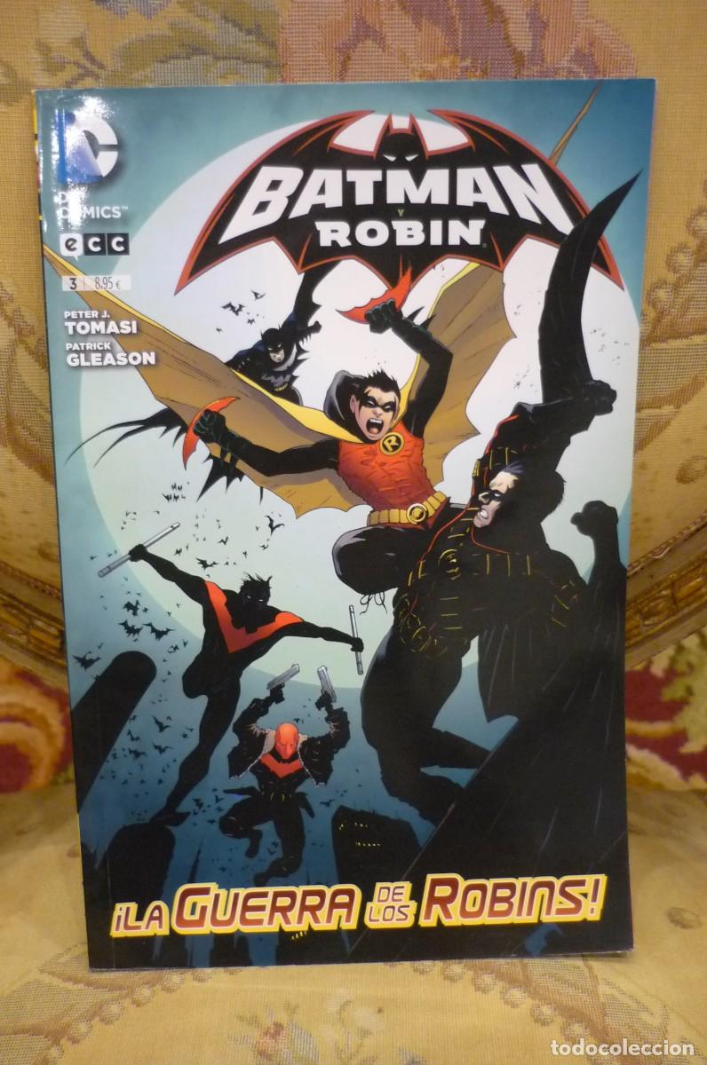 C&oacute;mics: BATMAN Y ROBIN N&ordm; 3: &iexcl;LA GUERRA DE LOS ROBINS!, DC C&Oacute;MICS. ECC EDICIONES 2013. - Foto 1