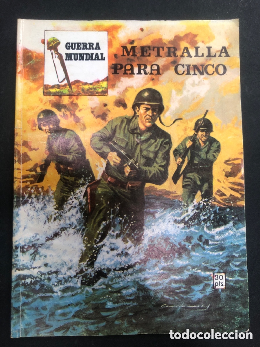 Comics: COMIC NOVELA GRAFICA GUERRA MUNDIAL METRALLA PARA CINCO EDITORIAL VILMAR