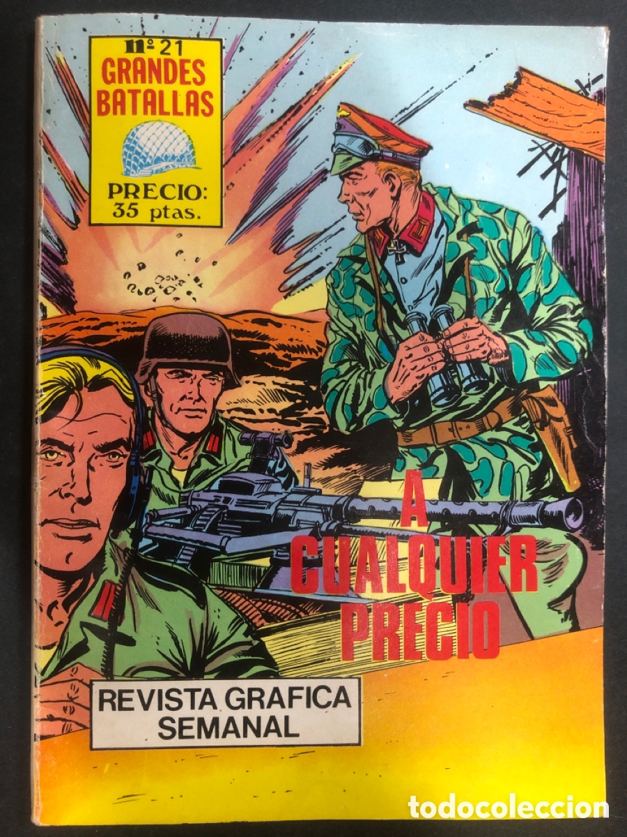 Comics: COMIC GRANDES BATALLAS N&ordm; 21 EDITORIAL NIGSA