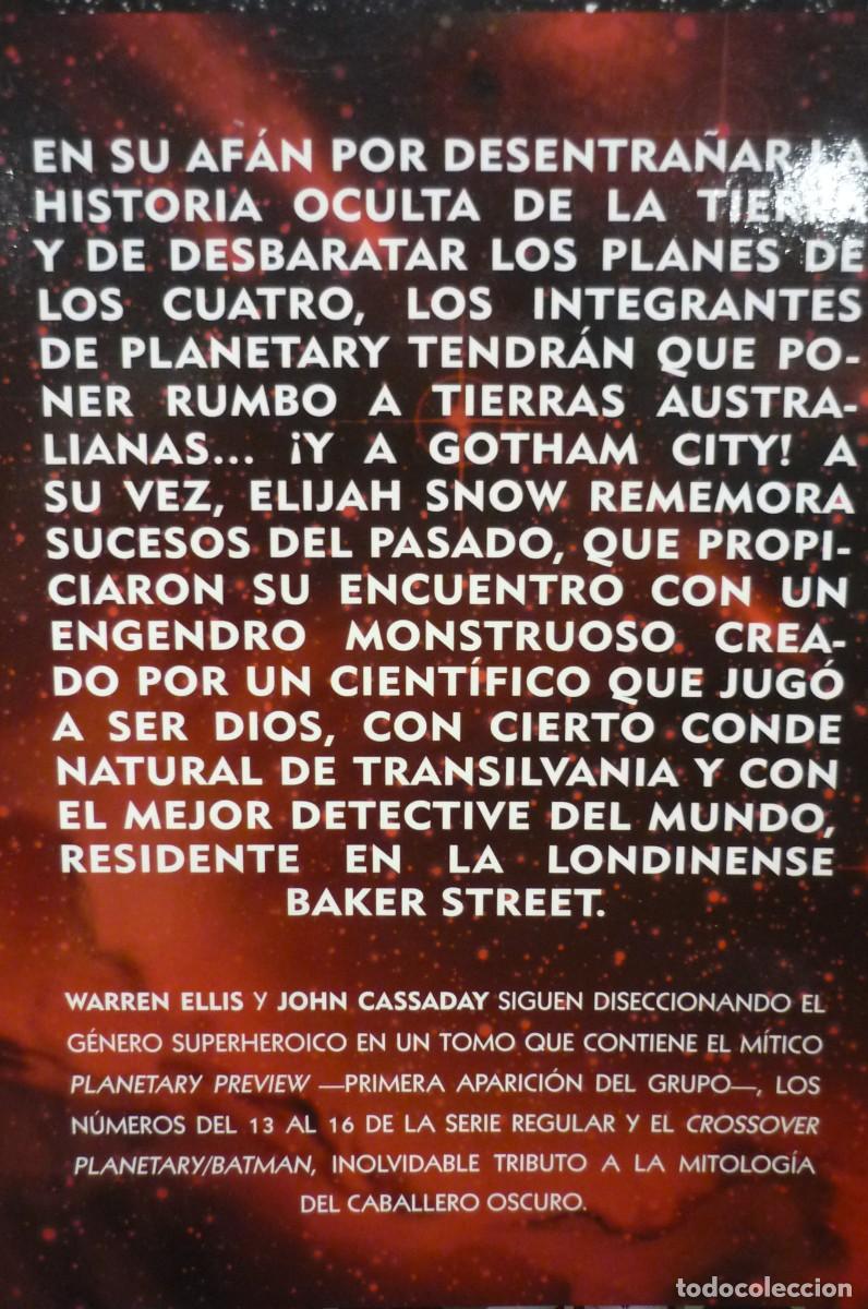 C&oacute;mics: PLANETARY N&ordm; 3, DE WARREN ELLIS Y JOHN CASSADAY. DC C&Oacute;MICS. ECC EDICIONES 2014. - Foto 4