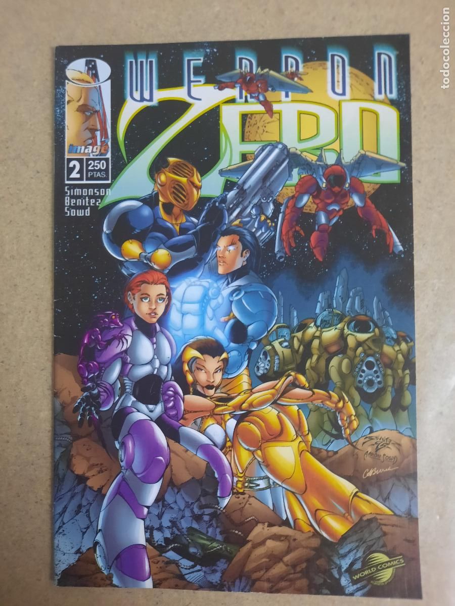 C&oacute;mics: WEAPON ZERO N&ordm; 1, 2, 3, 4 Y 5- ED. IMAGE - Foto 2