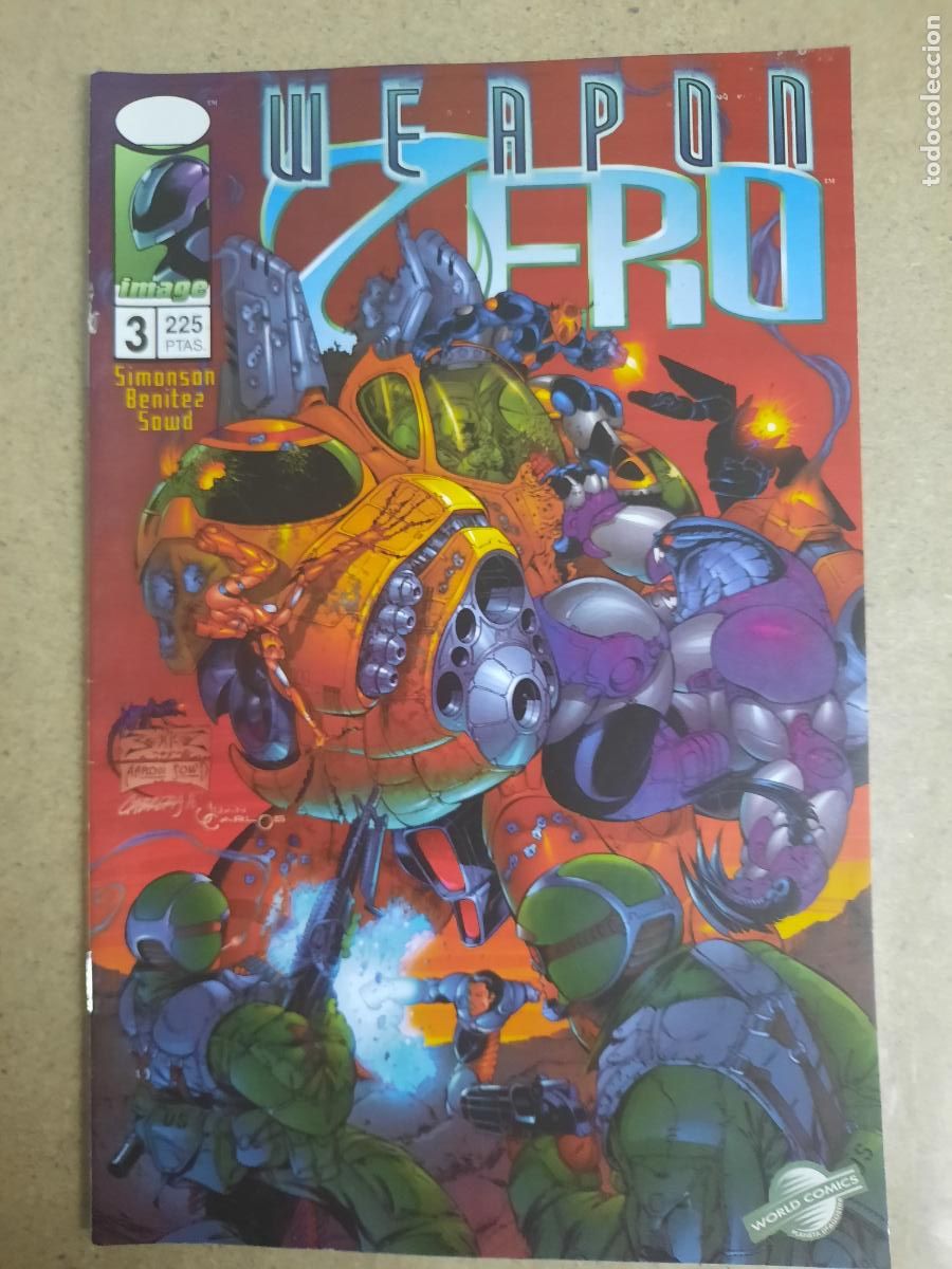 C&oacute;mics: WEAPON ZERO N&ordm; 1, 2, 3, 4 Y 5- ED. IMAGE - Foto 3