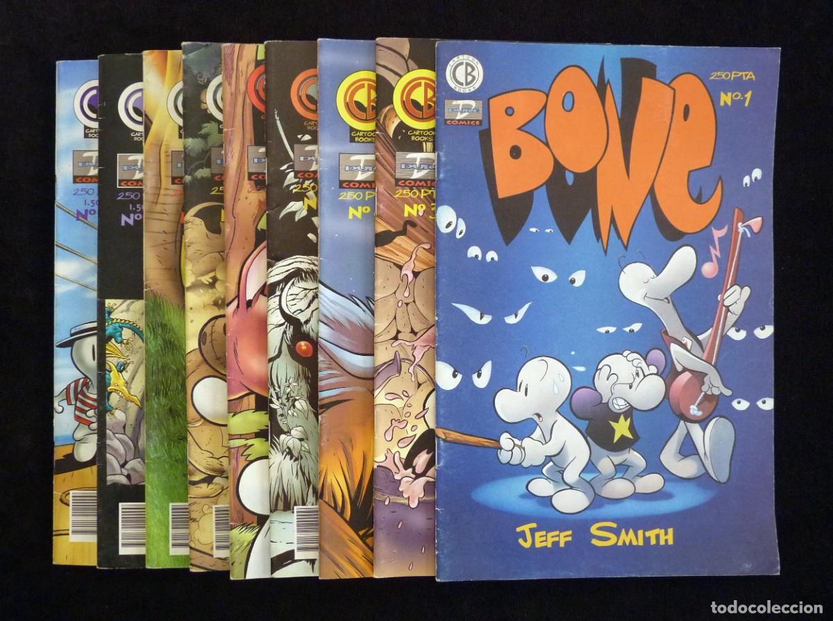 C&oacute;mics: LOTE DE 10 COMICS BONE. ED. DUDE COMICS. LEER - Foto 1