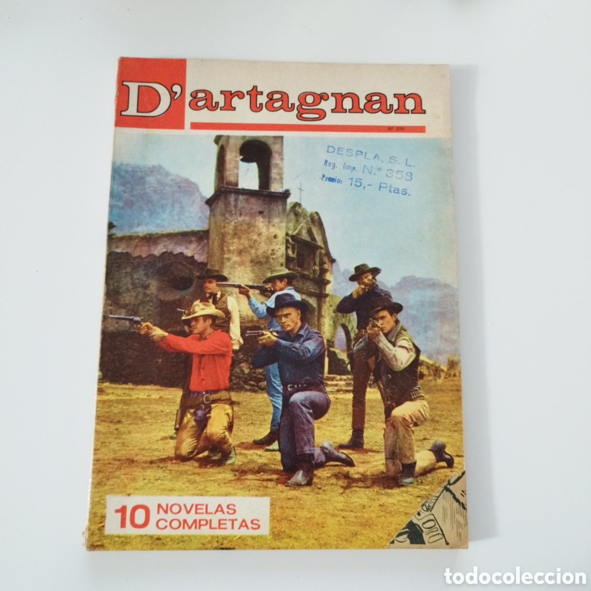 C&oacute;mics: D'ARTAGNAN / # 270 / ED.COLUMBA / PUBLICACION PARA ADULTOS / 1957 /