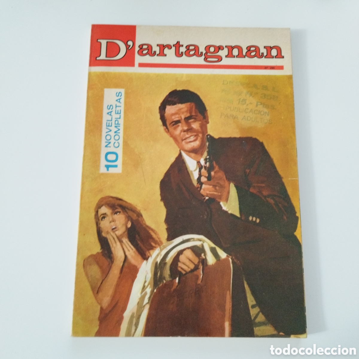 C&oacute;mics: D'ARTAGNAN / # 280 / ED.COLUMBA / PUBLICACION PARA ADULTOS / 1957 /