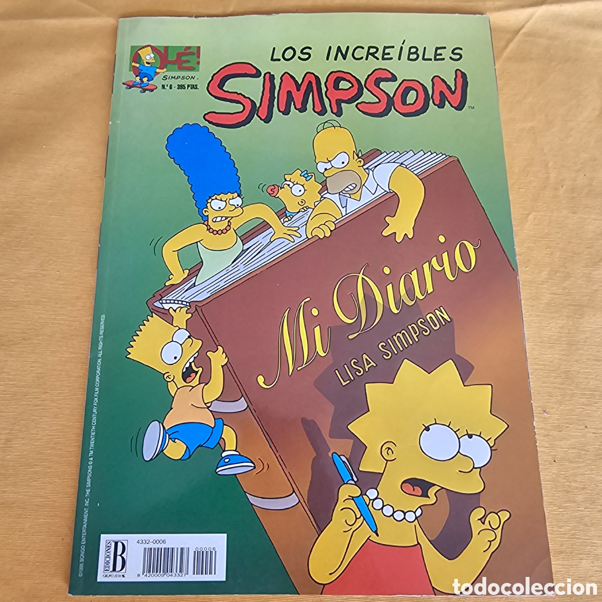 C&oacute;mics: SIMPSON - N&ordm; 6 - LOS INCREIBLES SIMPSON - OLE - - Foto 1