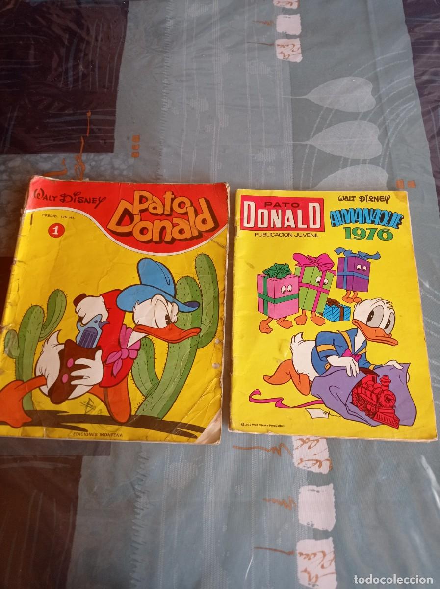 C&oacute;mics: 2 antiguos comics de Walt Disney, El pato Donald - Foto 1