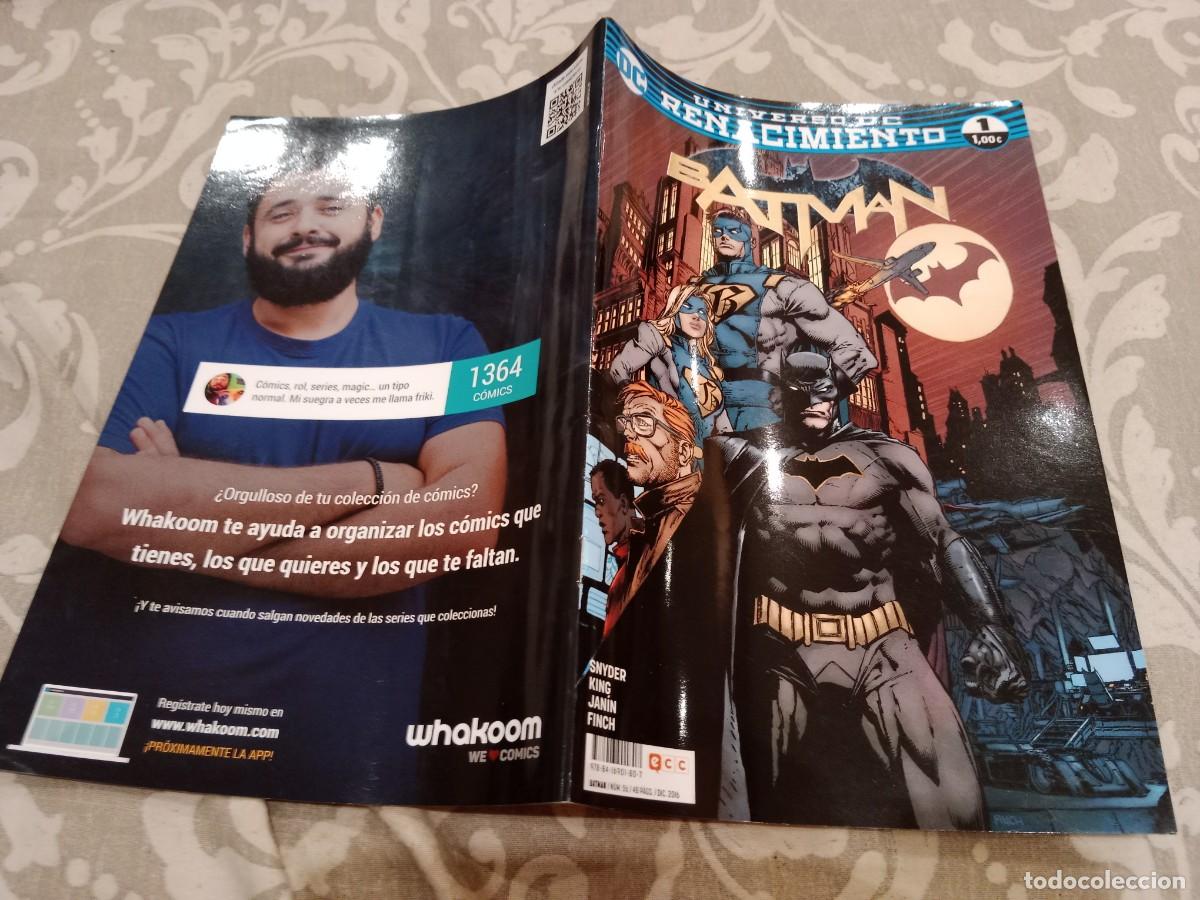 C&oacute;mics: BATMAN UNIVERSO DC RENACIMIENTO N&ordm;1 - DC- ECC 2016 - Foto 1