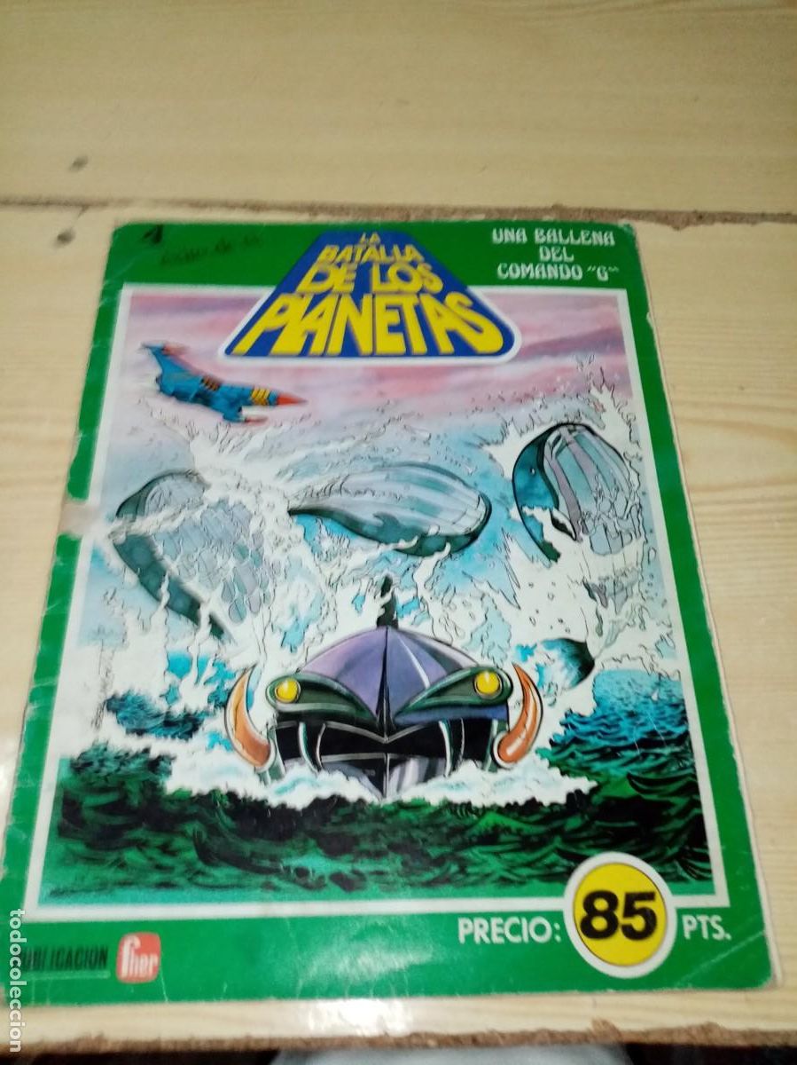 C&oacute;mics: LA BATALLA DE LOS PLANETAS. UNA BALLENA DEL COMANDO G. EST1B1 - Foto 1