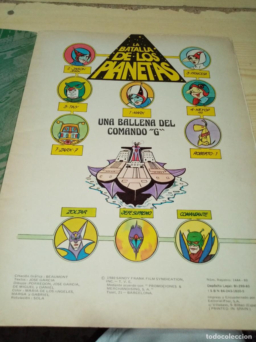 C&oacute;mics: LA BATALLA DE LOS PLANETAS. UNA BALLENA DEL COMANDO G. EST1B1 - Foto 3
