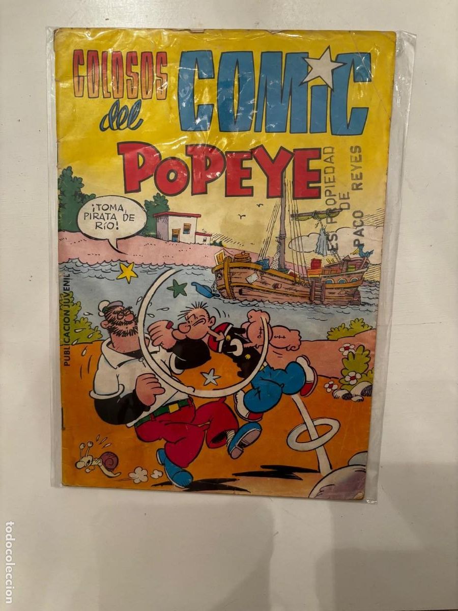 C&oacute;mics: ANTIGUO COMIC POPEYE COLOSOS DEL COMIC - Foto 1