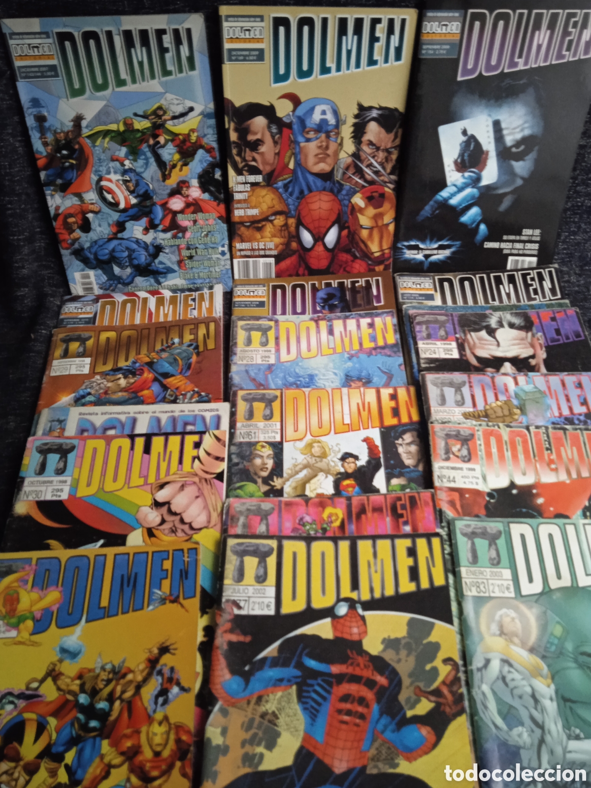 C&oacute;mics: REVISTA DE COMIC - DOLMEN -LOTE DE 20 NUMEROS - Foto 1