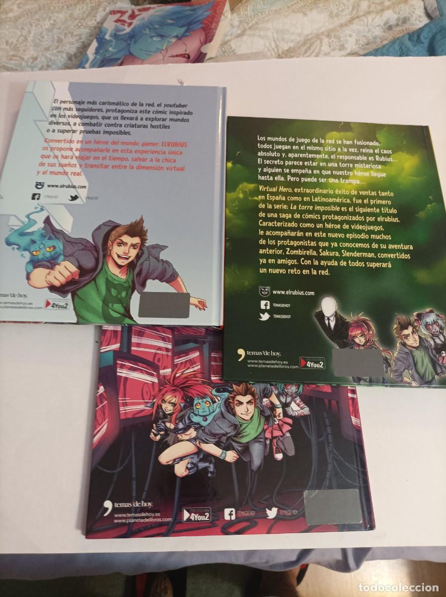 C&oacute;mics: El Rubius. Virtual Hero 3 tomos - Foto 2