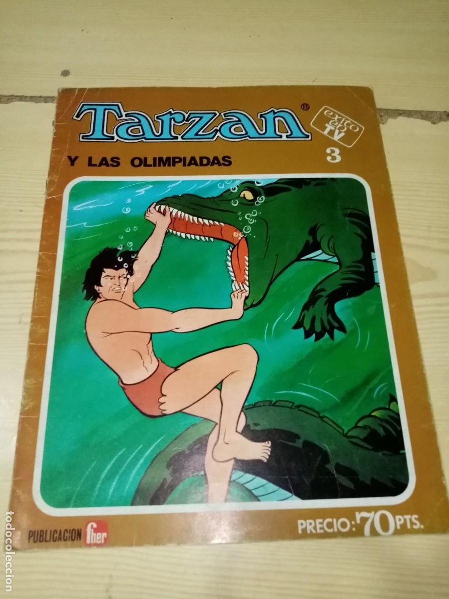 C&oacute;mics: TARZAN Y LAS OLIMPIADAS. N&ordm; 3. EST1B1 - Foto 1