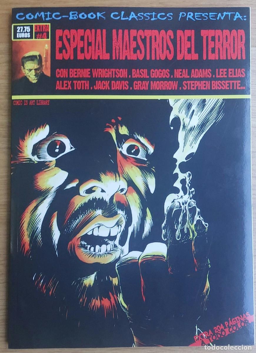 C&oacute;mics: COMICBOOK CLASSICS PRESENTA: ESPECIAL MAESTROS DEL TERROR 4 EXTRA 204 PAG:WRIGHTSON,N. ADAMS,TOTH... - Foto 1
