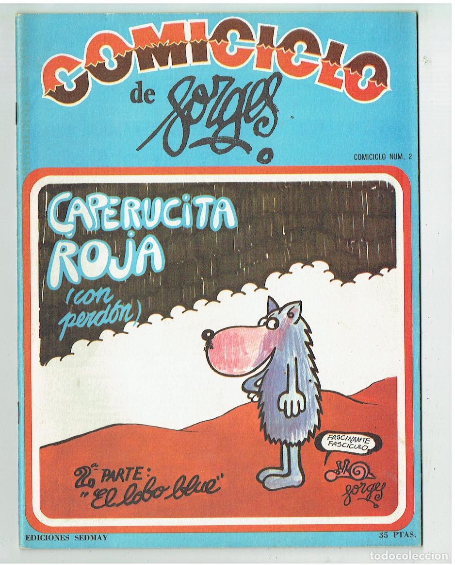 C&oacute;mics: COMICICLO DE FORGES. N&ordm; 2. CAPERUCITA ROJA. 2&ordf; PARTE. EDICIONES SEDMAY. (C/A32 - Foto 1