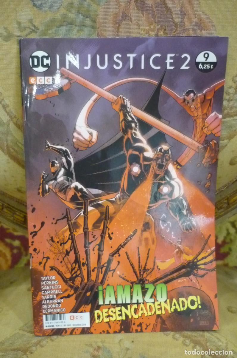 C&oacute;mics: INJUSTICE 2, N&ordm; 9: &iexcl;AMAZO DESENCADENADO!. DC C&Oacute;MICS. ECC EDICIONES 2018. - Foto 1