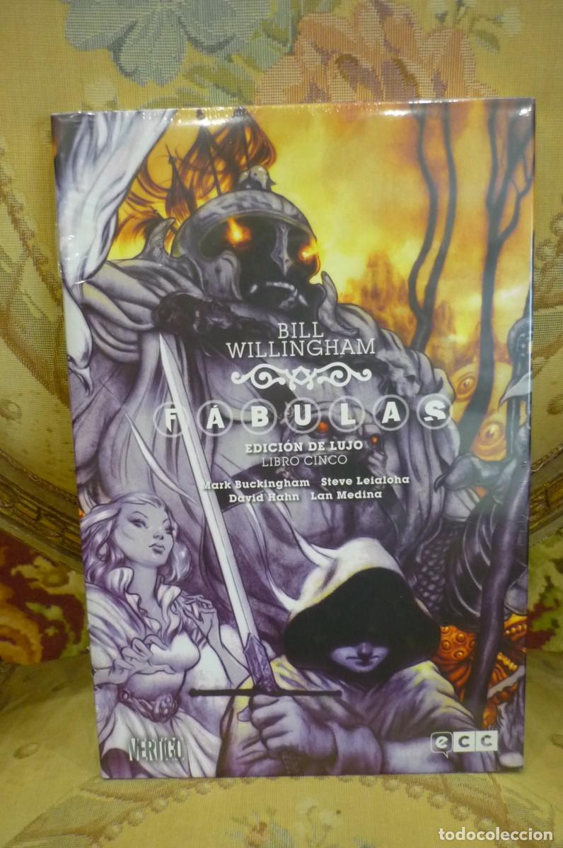 C&oacute;mics: F&Aacute;BULAS N&ordm; 5, DE BILL WILLINGHAM. EDICI&Oacute;N LUJO. PRECINTADO. - Foto 1